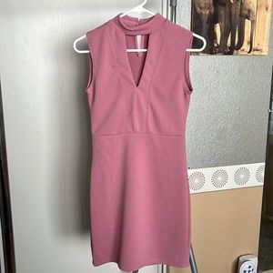 Mauve Classy Dress